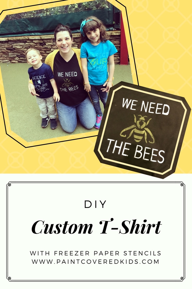 Learn how to make awesome and professional looking t-shirts using paint and freezer paper!